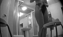 Hidden Cam Captures Amateur Woman Dressing After Bath