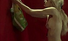 Oh, this blond amateur is being so naughty in the shower!