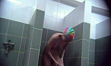 Amateur Shows Pussy Under Colorful Hat