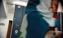 Dark-Haired Babe Reveals Chubby Body