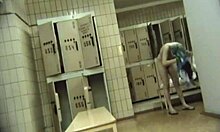 Spunky Teen Shows Naked Body in Locker Room