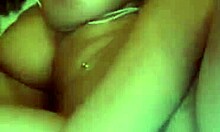 Curly-haired ebony gf explodes in solo orgasm