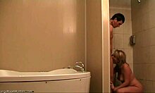 Hey, Wanna See My Blonde Girlfriend Suck in Shower?