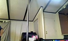 yo, my panties-wearing girlfriend stripping on webcam, so hot!