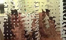 hot amateur girlfriend with big meaty tits in the bathroom