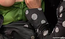 Amateur Blonde Rides Giant Dildo In Homemade Scene