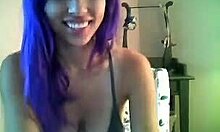 this gorgeous teen gets rimmed by a huge cock in a voyeur scene