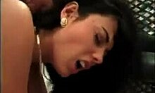 This hot girl is enjoying a nice dicking.