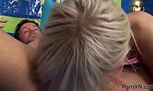 blonde gf's tight anus stretches for fisting