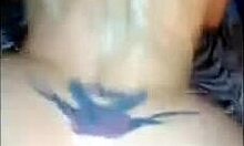 Girlfriend Shows Off Ass and Tits Playfully