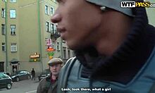 hey, wanna chat with this girl and offer some cash on the street?