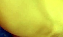 Close-Up Of Skinny Long-Haired Amateur On Webcam