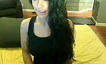 Cam girl with pink vibrator teases her matching pink pussy. She works it slow on webcam for fans.