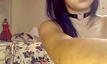 young camgirl with big tits on webcam