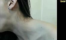 Hung guy face-fucking his brunette girlfriend on camera with blowjob, doggystyle, anal, and masturbation 😈