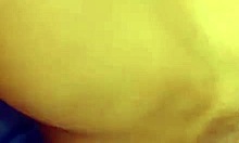 Close-Up Of Skinny Long-Haired Amateur On Webcam