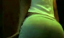 Diva With Stunning Ass Poses And Dances In Sexy Black Thong.