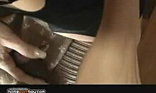 Sizzling hot busty blonde gf blows on dick!