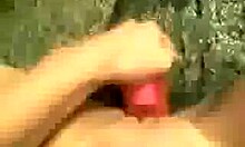 Outdoor solo GF homemade with chick acting WILD