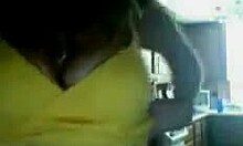 i hold my big tits with red nail polish