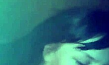 sexy amateur bimbo craves dark man meat for blowjob and handjob in boots