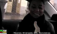 Hey, My Dark-Haired GF Nearly Cries During Hardcore Car Sex! 😳