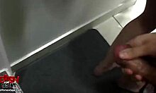 Slut sucks cock hard!