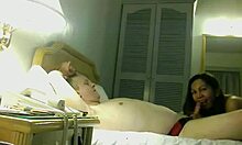 Captivating oriental hoe stuffs her mouth with a big rod 😏