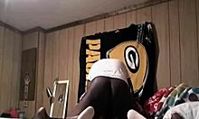 amateur slut subtly plowed in hot interracial threesome on webcam