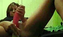 Gal bathes in the tub