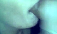 sexy amateur bimbo craves dark man meat for blowjob and handjob in boots