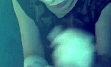 sexy amateur bimbo craves dark man meat for blowjob and handjob in boots