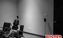 Damn! Nasty Princess Teases Pussy on Black Chair in Solo Play!