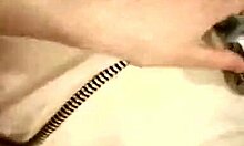 Filthy 18+ slut intensely masturbates in wet bathtub