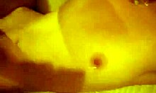 A cute amateur teen with a shaved pussy gets a handjob and creampie in a POV homemade fuck, turning into a dirty slut.