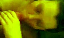 Skinny Babe Performs Deep Throat Blowjob