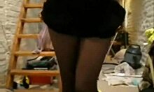 busty prostitute in black blouse craves rough violation now