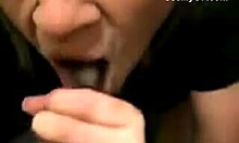 pretty chick with necklace craves pov fucking and blowjob facial