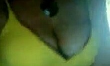 i hold my big tits with red nail polish