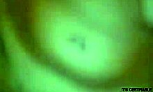 skanky girl gets brutally penetrated on bed with cowgirl fucking and wet shaved pussy masturbation