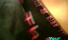 Blonde Gal with Heart Necklace Jacks Off Boyfriend