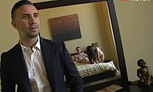 amateur couple fucking in front of a seasoned porn star