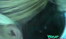 Pale Dreamy Gal Enjoys Oral Fun