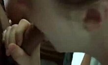 Chick sucks big cock masterfully! 😍