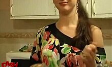 Young redhead slut deep throats cock to orgasm