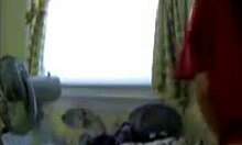 Do you want this teen chick stripping on webcam? she teases while showing natural tits.