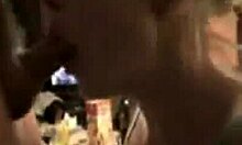 blonde teen deepthroats cock on her knees