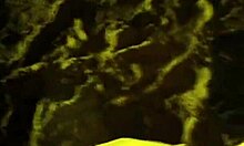 Raunchy chubby dude fucks sweet horny babe on beach.