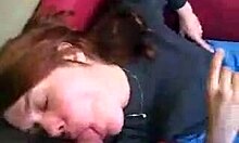 Brown-haired chick gives steamy head to her guy daily