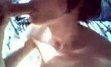 Brunette Girlfriend Sucks Big Cock Boldly